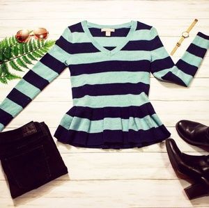 Banana Republic Peplum Sweat Shirt - size XS